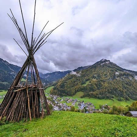Apartmán Panoramahof Bergglueck Mellau Exteriér fotografie