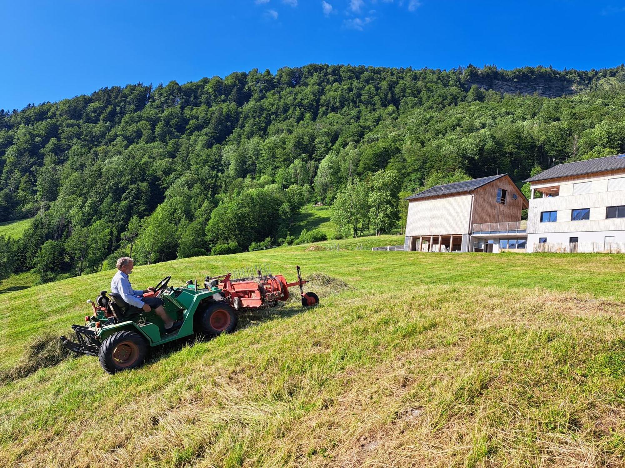 Apartmán Panoramahof Bergglueck Mellau Exteriér fotografie