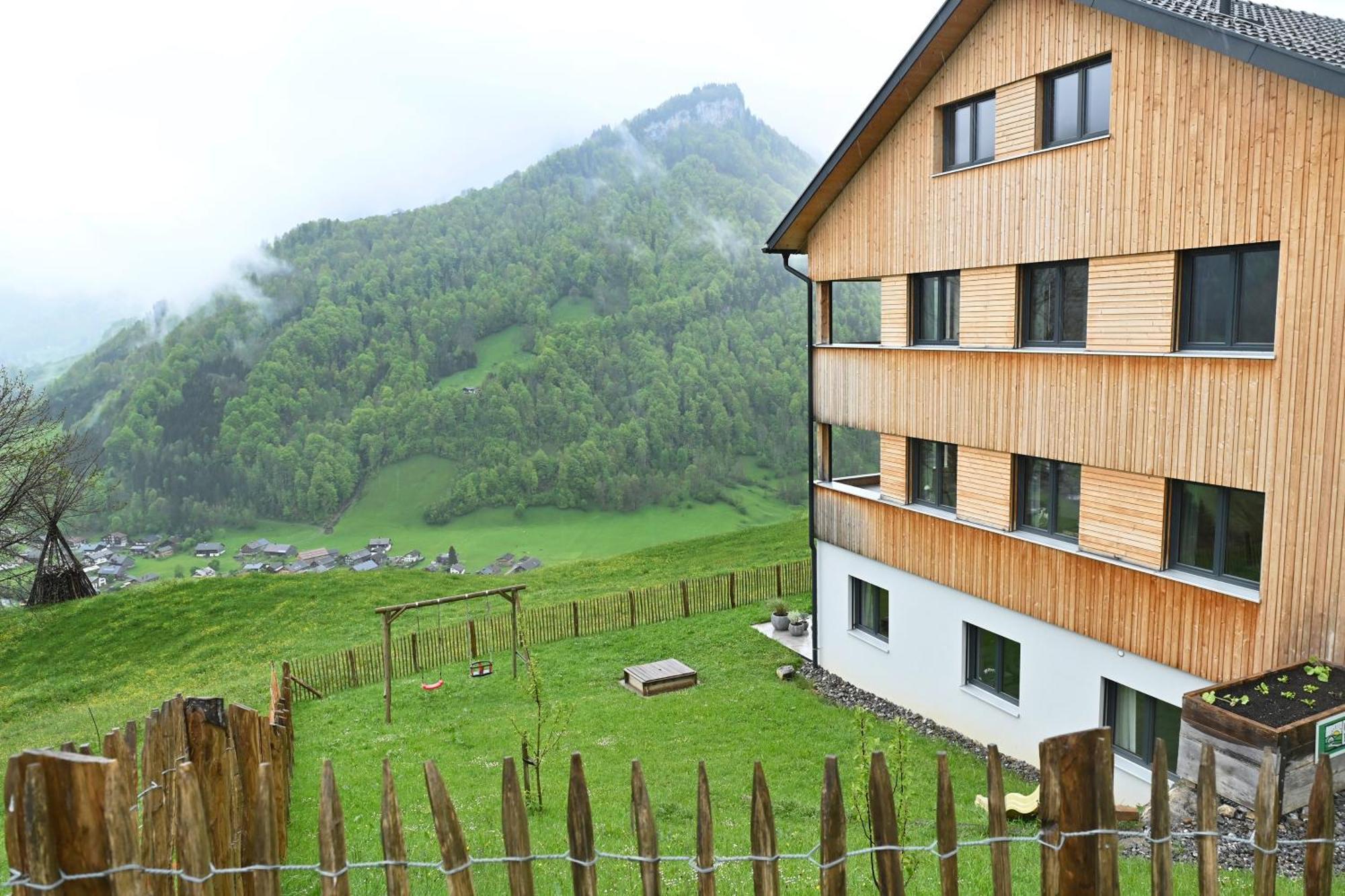 Apartmán Panoramahof Bergglueck Mellau Exteriér fotografie