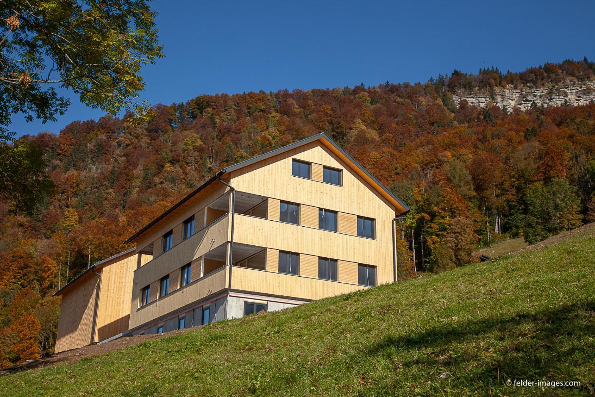 Apartmán Panoramahof Bergglueck Mellau Exteriér fotografie