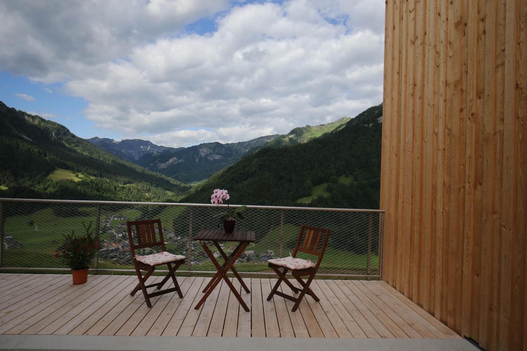 Apartmán Panoramahof Bergglueck Mellau Exteriér fotografie