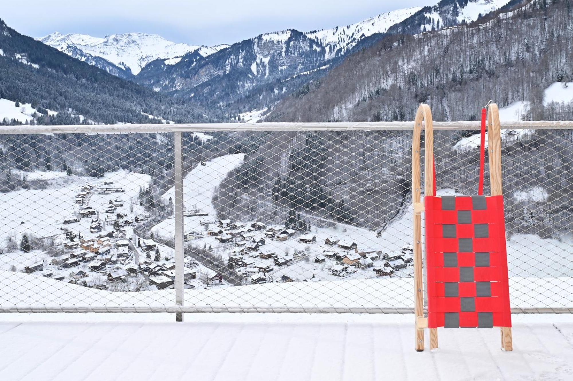 Apartmán Panoramahof Bergglueck Mellau Exteriér fotografie