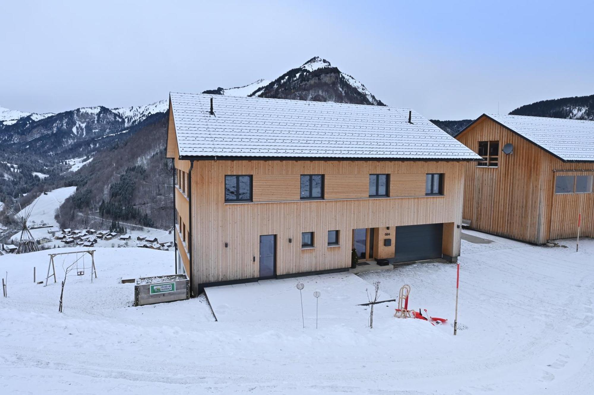 Apartmán Panoramahof Bergglueck Mellau Exteriér fotografie