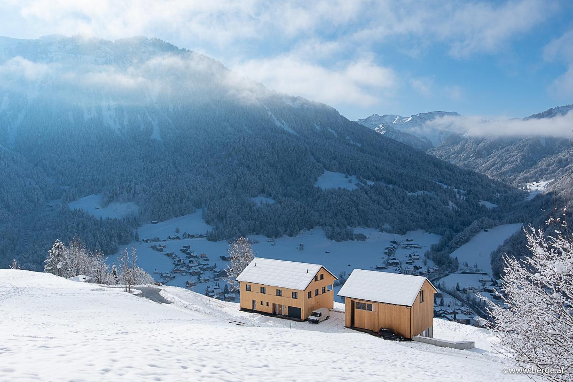 Apartmán Panoramahof Bergglueck Mellau Exteriér fotografie